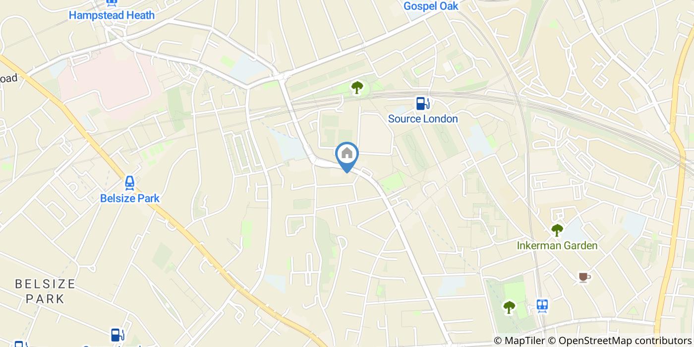 1 Bed Flat, Malden Road, NW5
