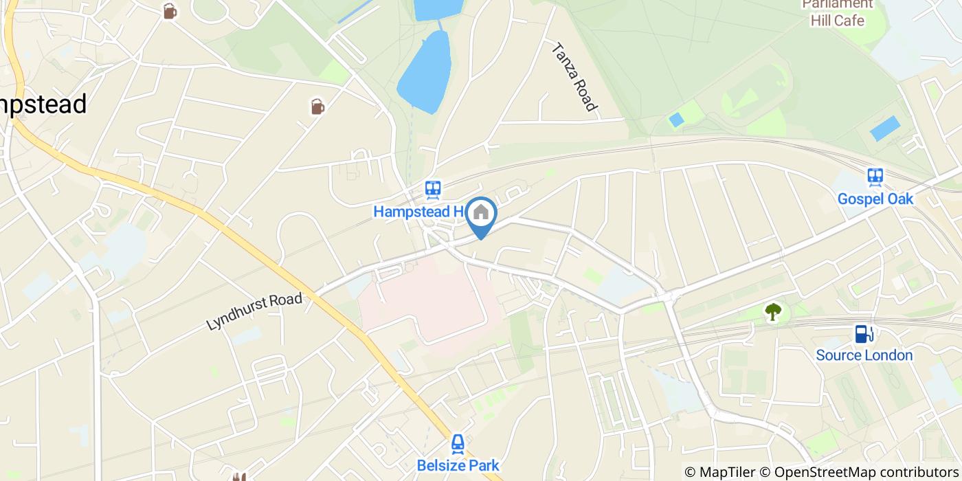 2 Bed Semi-Detached House, Constantine Road, NW3