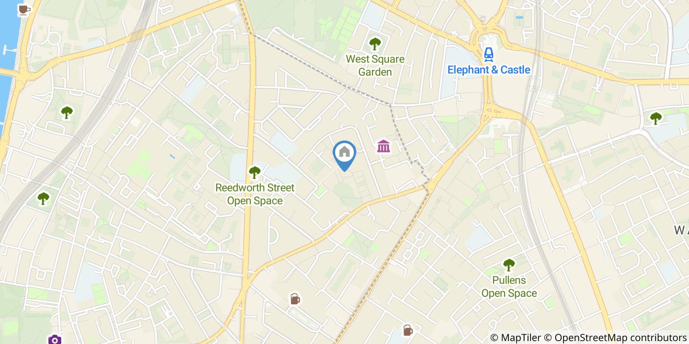 Studio Flat, Wincott Street, SE11