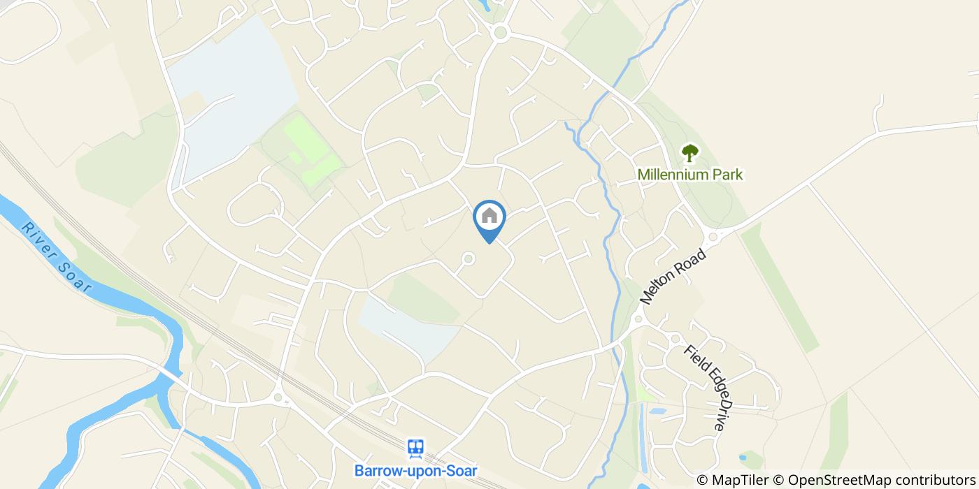 1 Bed Flat, Tulip Crescent, LE12