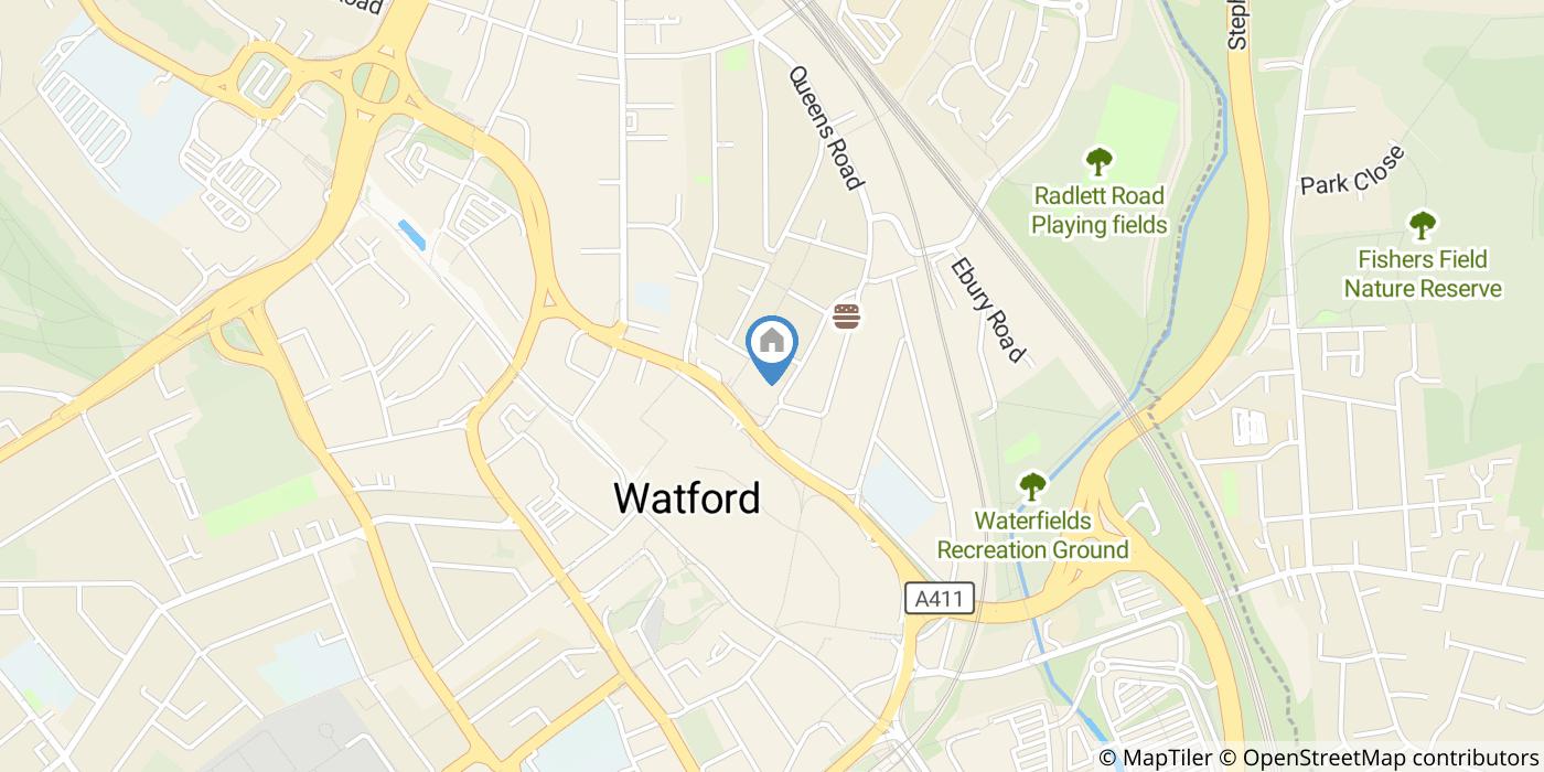 2 Bed Flat, Ashleigh Court, WD17