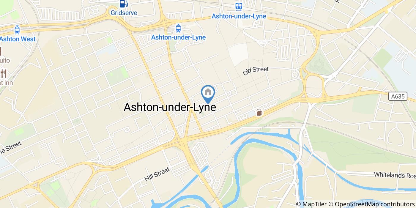 Studio Flat, Booth Street, OL6