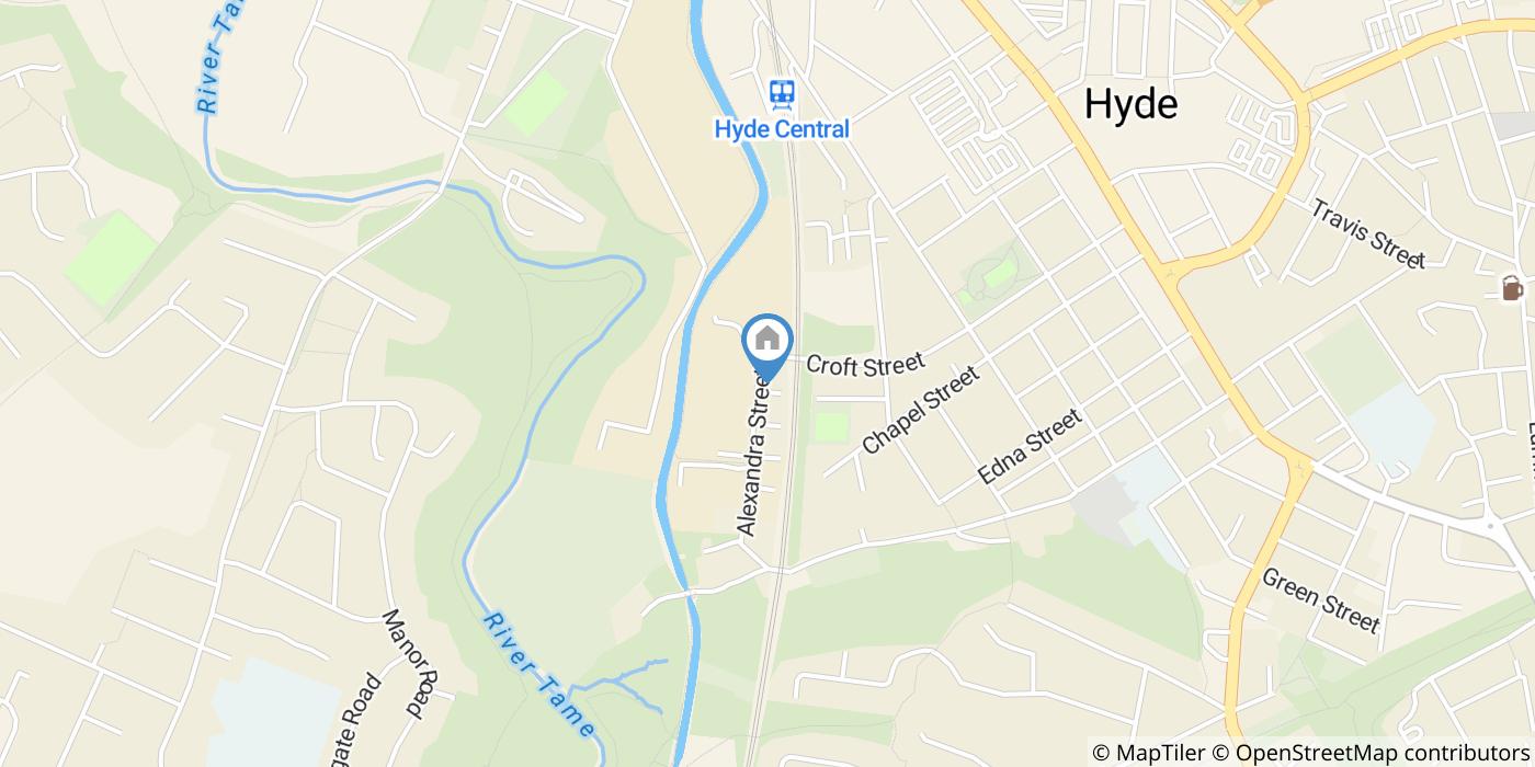 2 Bed Terraced House, Cleveland Avenue, SK14