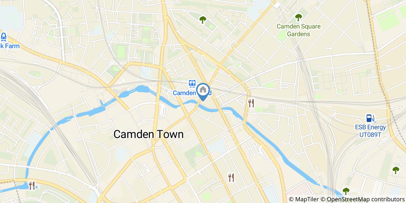 Studio Flat, Highstone Mansions, NW1