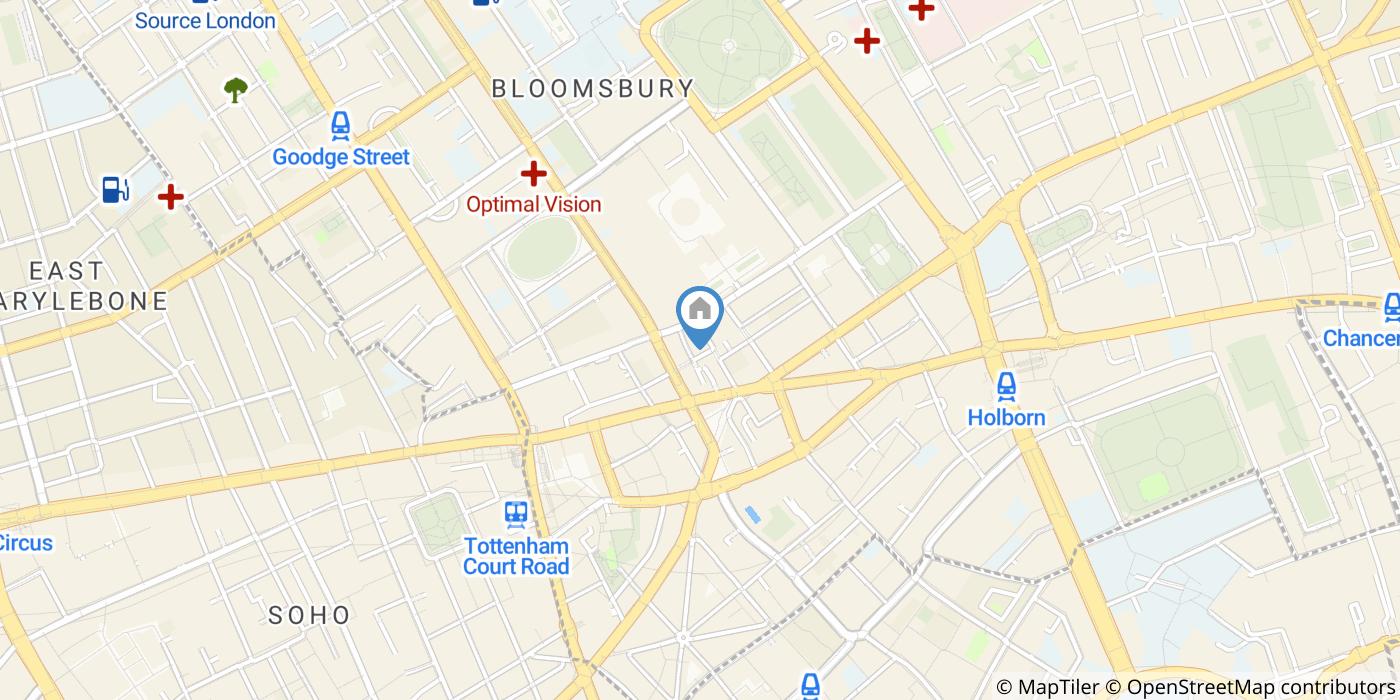 2 Bed Flat, Coptic Street, WC1A