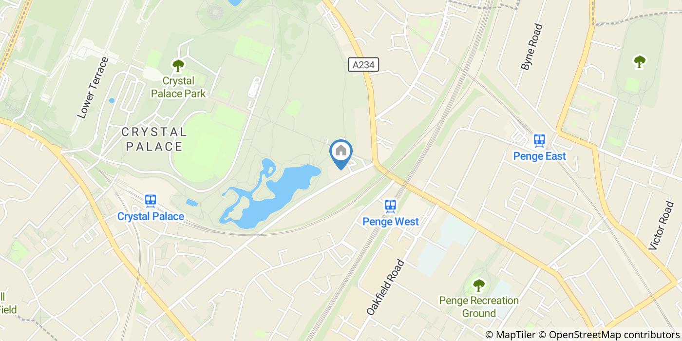 Studio Flat, Thicket Road, SE20