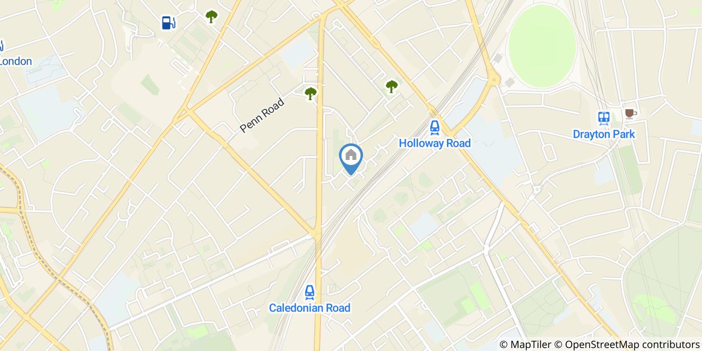 1 Bed Flat, Heddington Grove, N7