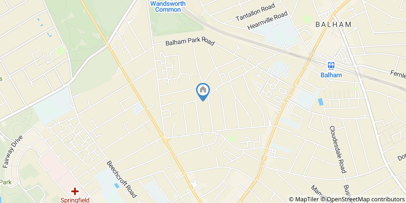 Room in a Shared House, Boundaries Road, SW12