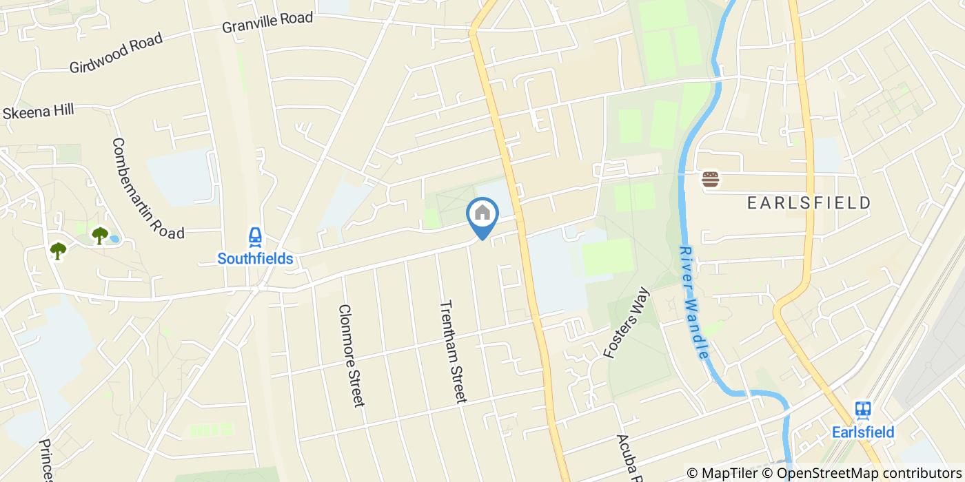 2 Bed Flat, Replingham Road, SW18