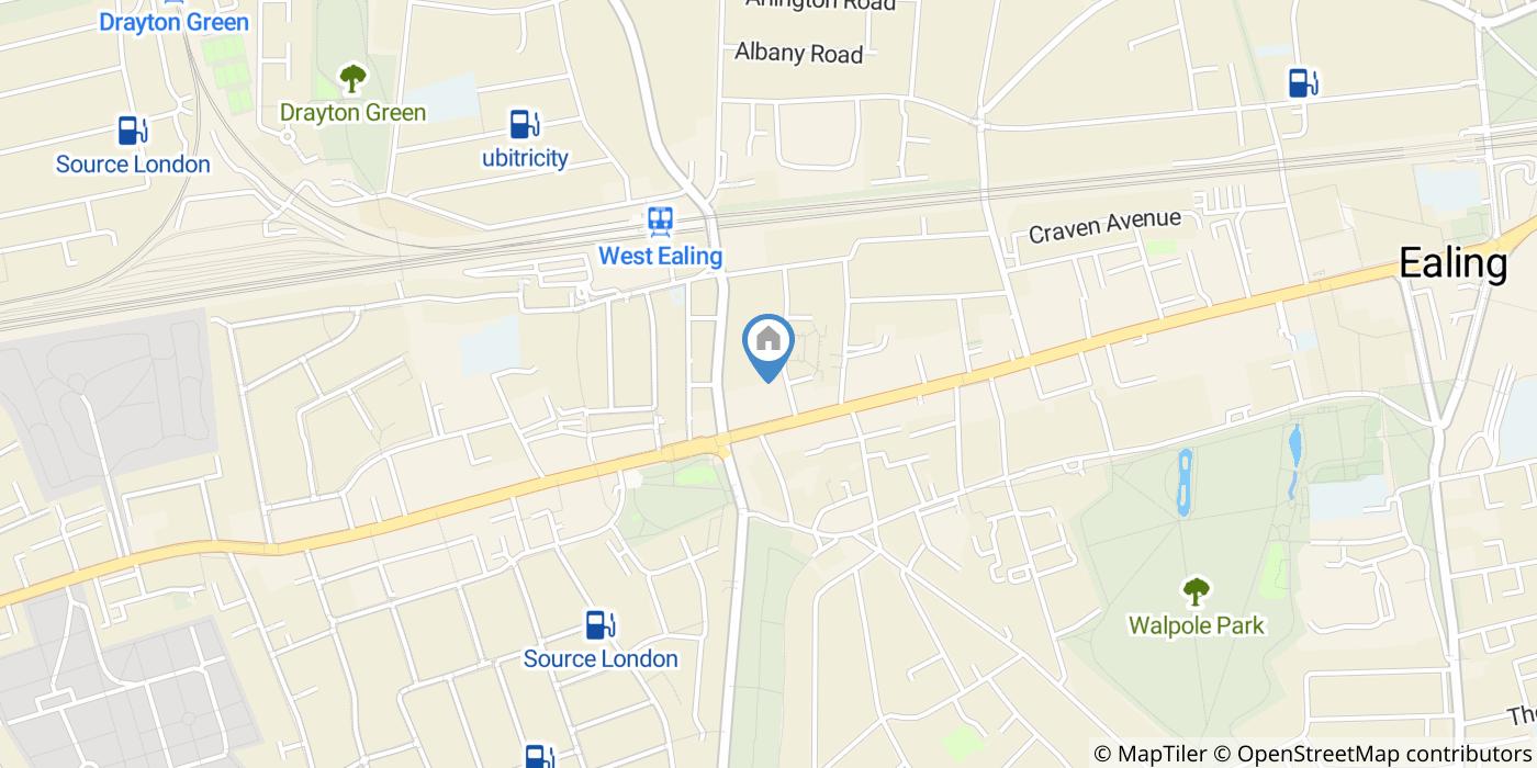 Room in a Shared Flat, Very Near Kirn Road Area, W13