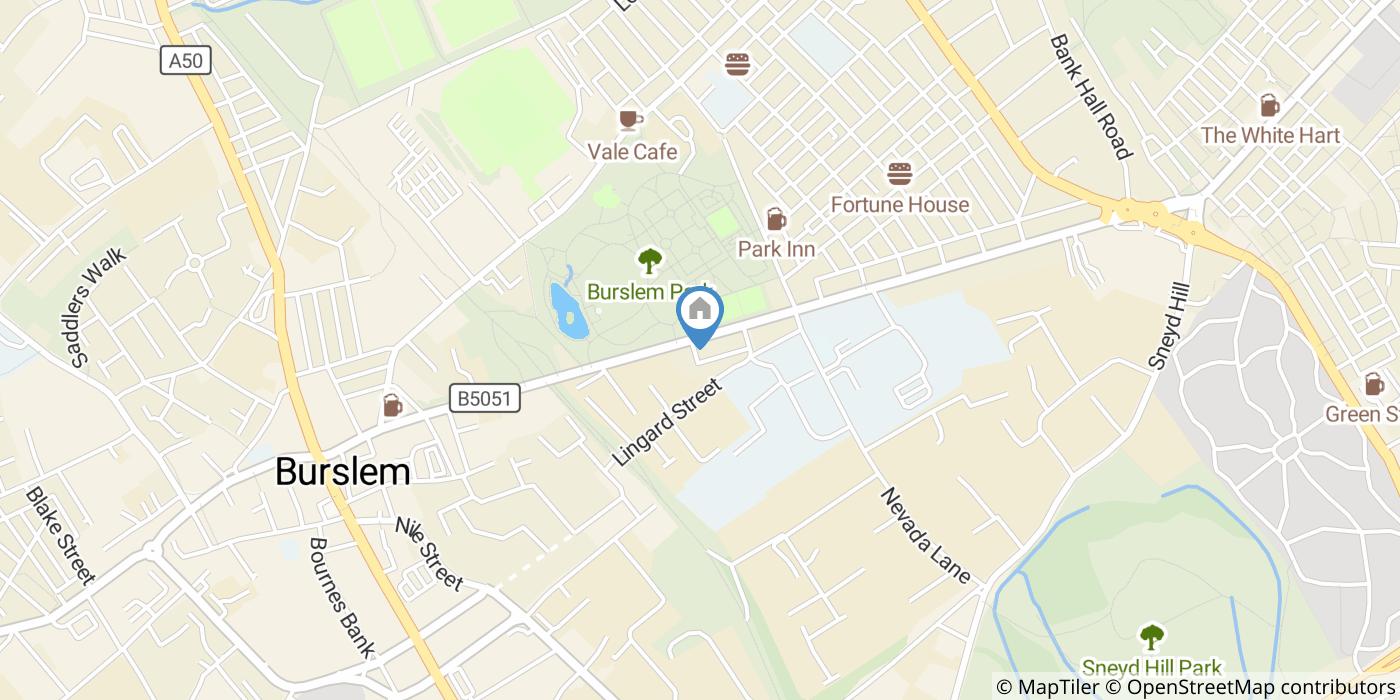 2 Bed Terraced House, Moorland Road, ST6