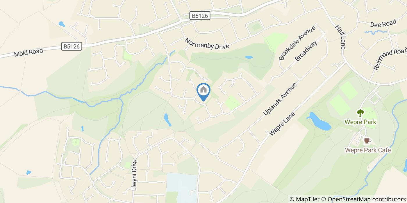 3 Bed Semi-Detached House, Hillsdown Drive, CH5