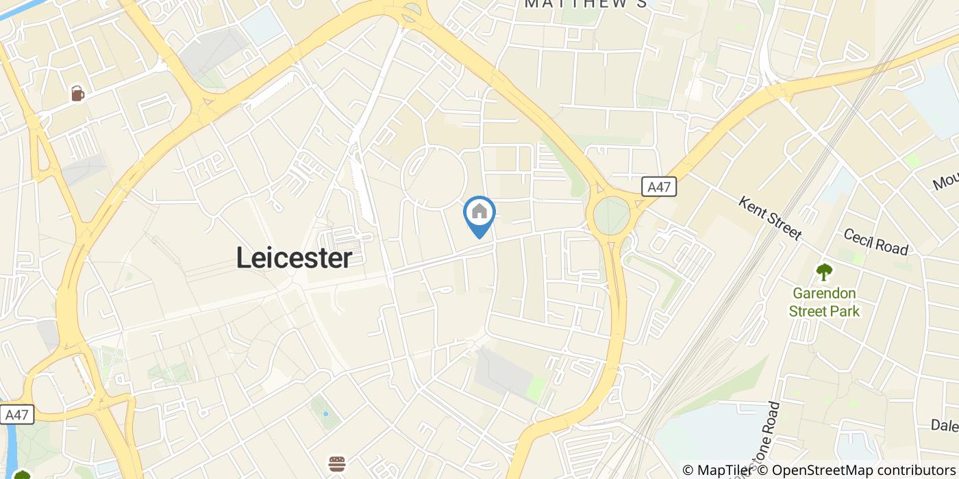 1 Bed Flat, Humberstone Gate, LE1