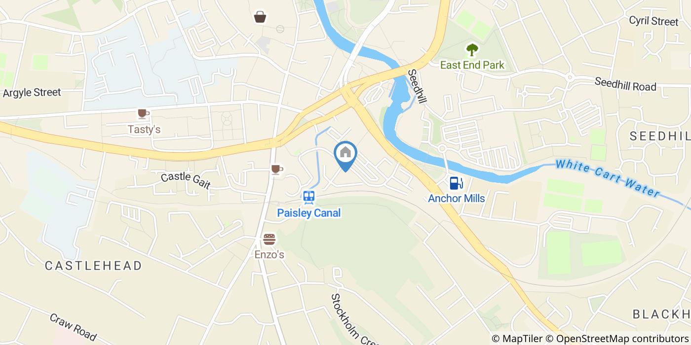 2 Bed Flat, Saucel Place, PA1