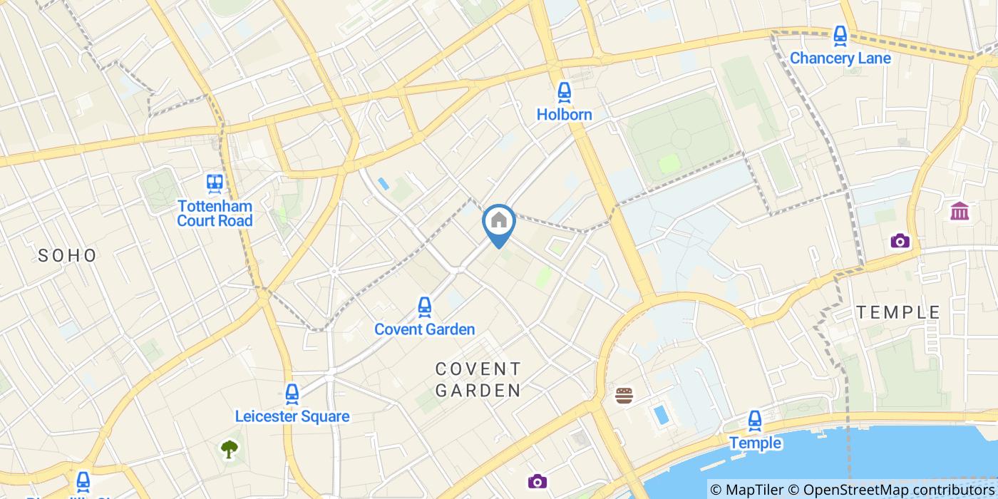 Room in a Shared Flat, Broad Court, WC2B