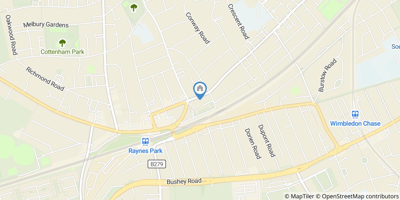 London - Room in a Shared House, Worple Road, SW20 - To Rent Now for £ ...