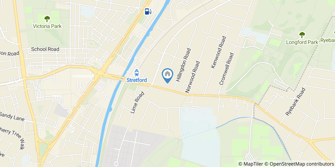 1 Bed Flat, Edge Lane, M32