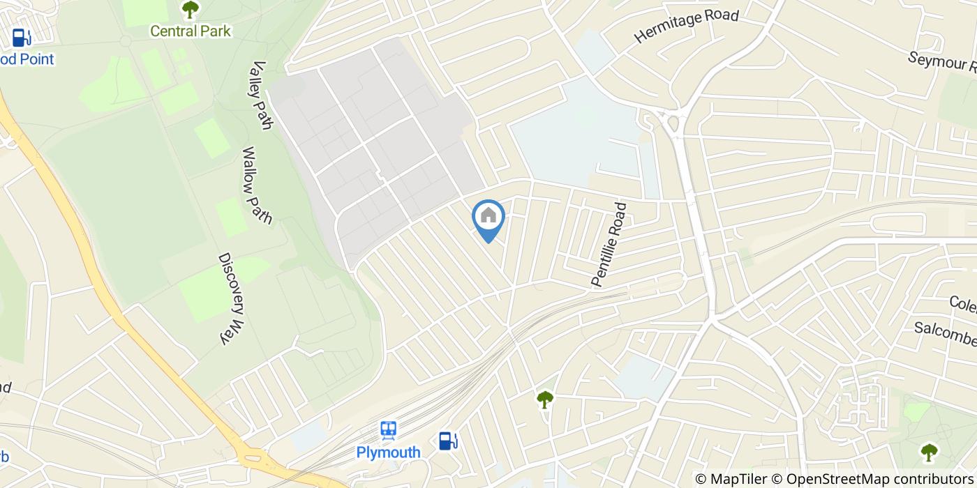 6 Bed Terraced House, Hillside Avenue, PL4