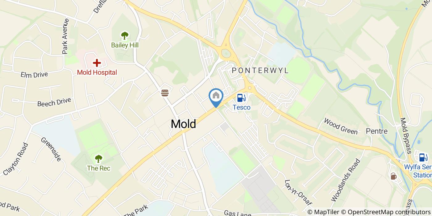 2 Bed Terraced House, Chester Street, CH7