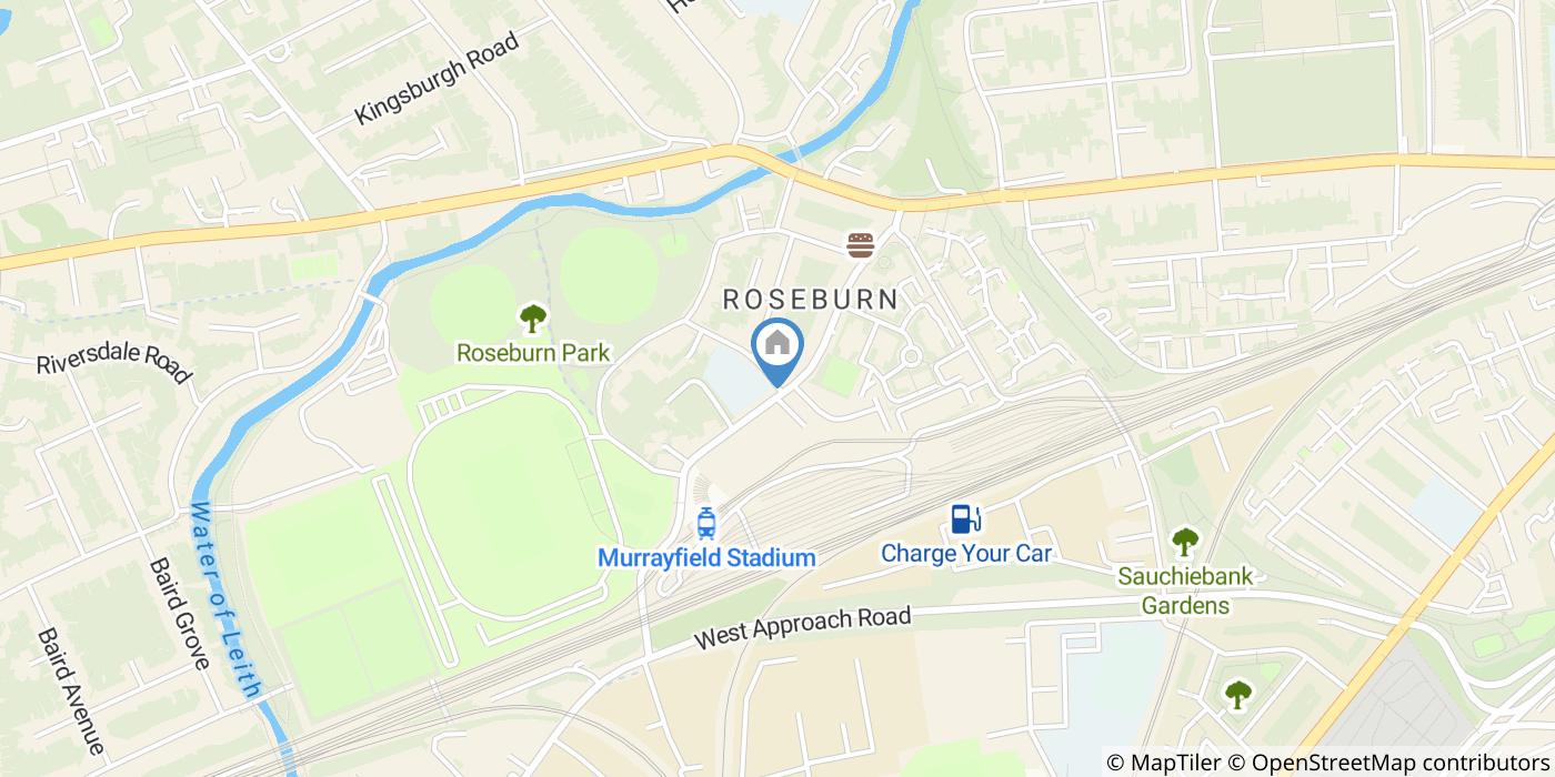 1 Bed Flat, Roseburn Avenue, EH12