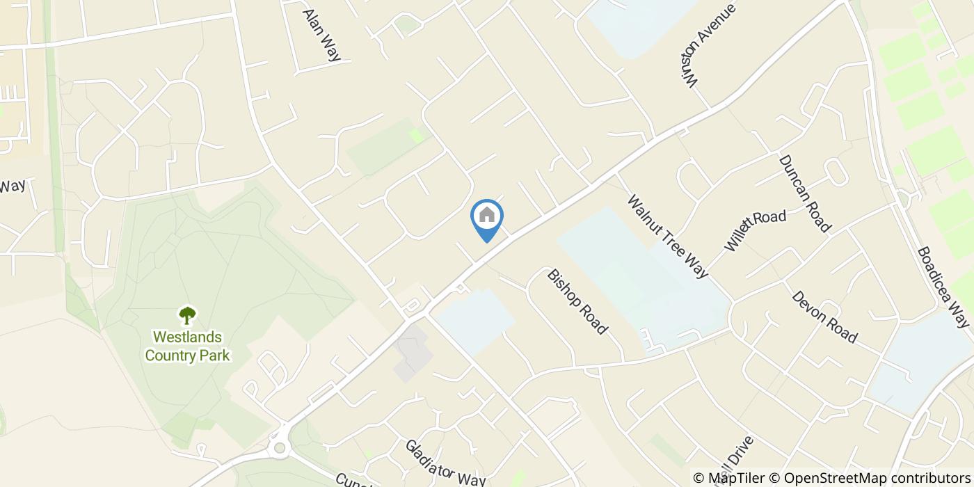 2 Bed Maisonette, James Lodge, CO3