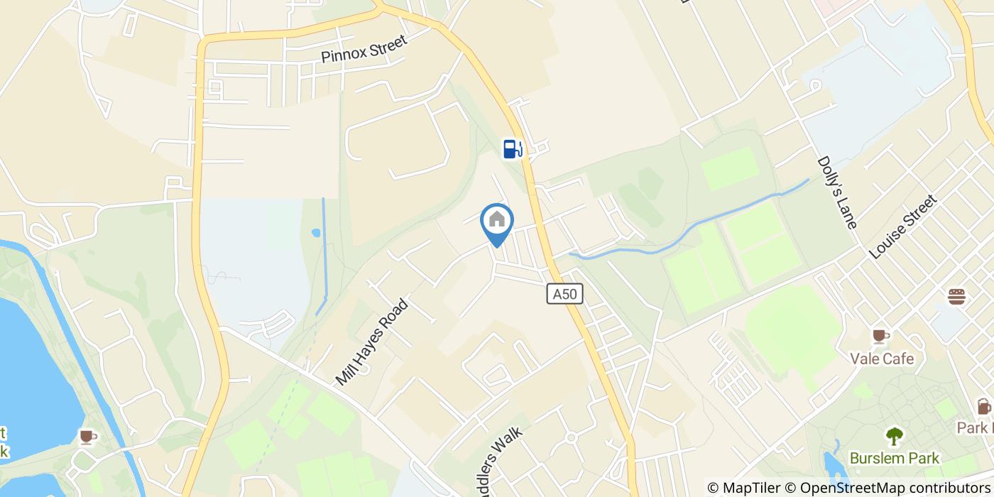 2 Bed Terraced House, Herd Street, ST6