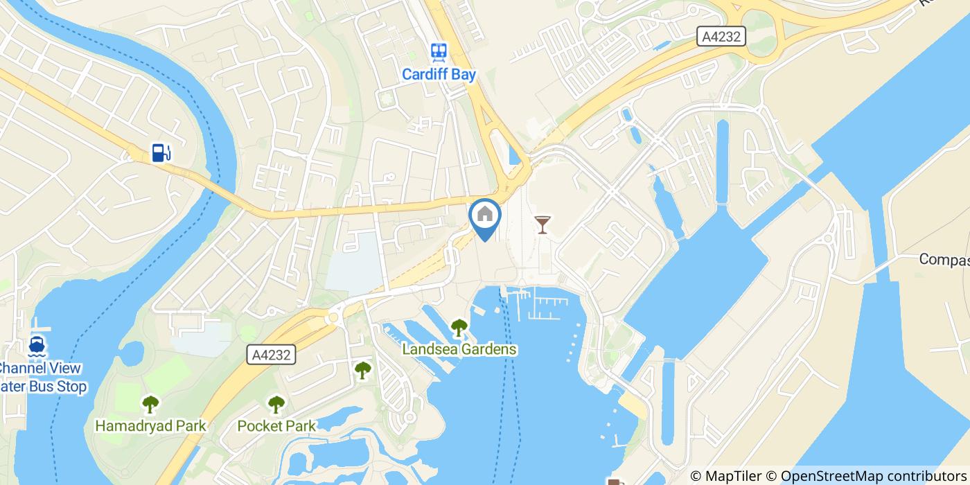 2 Bed Flat, Bute Crescent, CF10