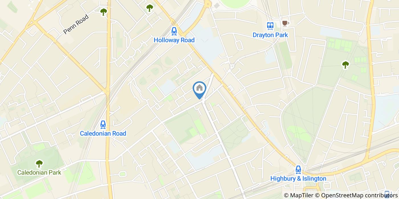 2 Bed Flat, Lanyon Court, N7