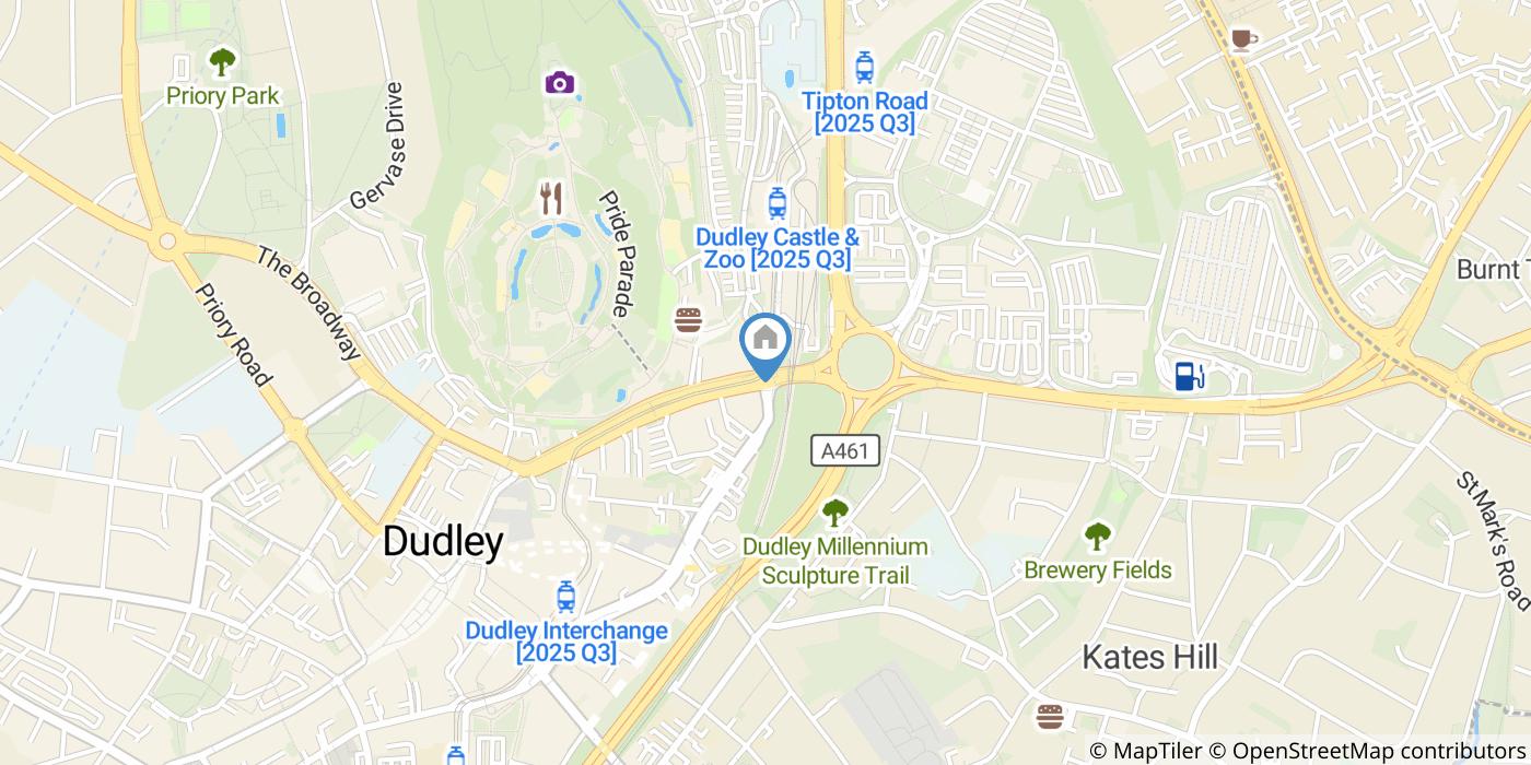 5 Bed Flat, Station Hotel, DY1
