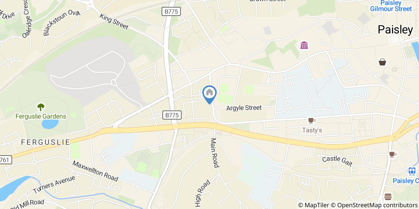 2 Bed Flat, Castle Street, PA1