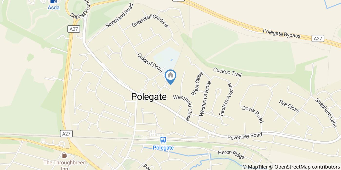 1 Bed Flat, Charles Moor Court, BN26