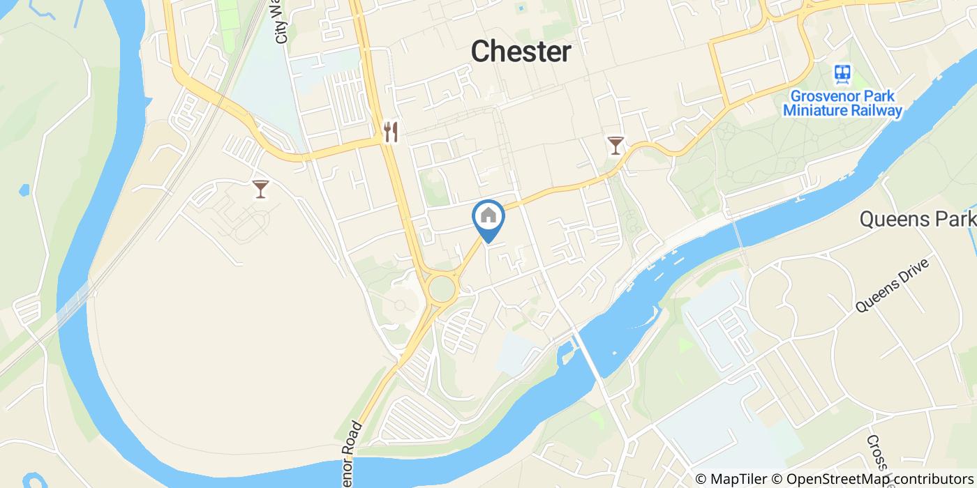 Room in a Shared Flat, Roodee House, CH1