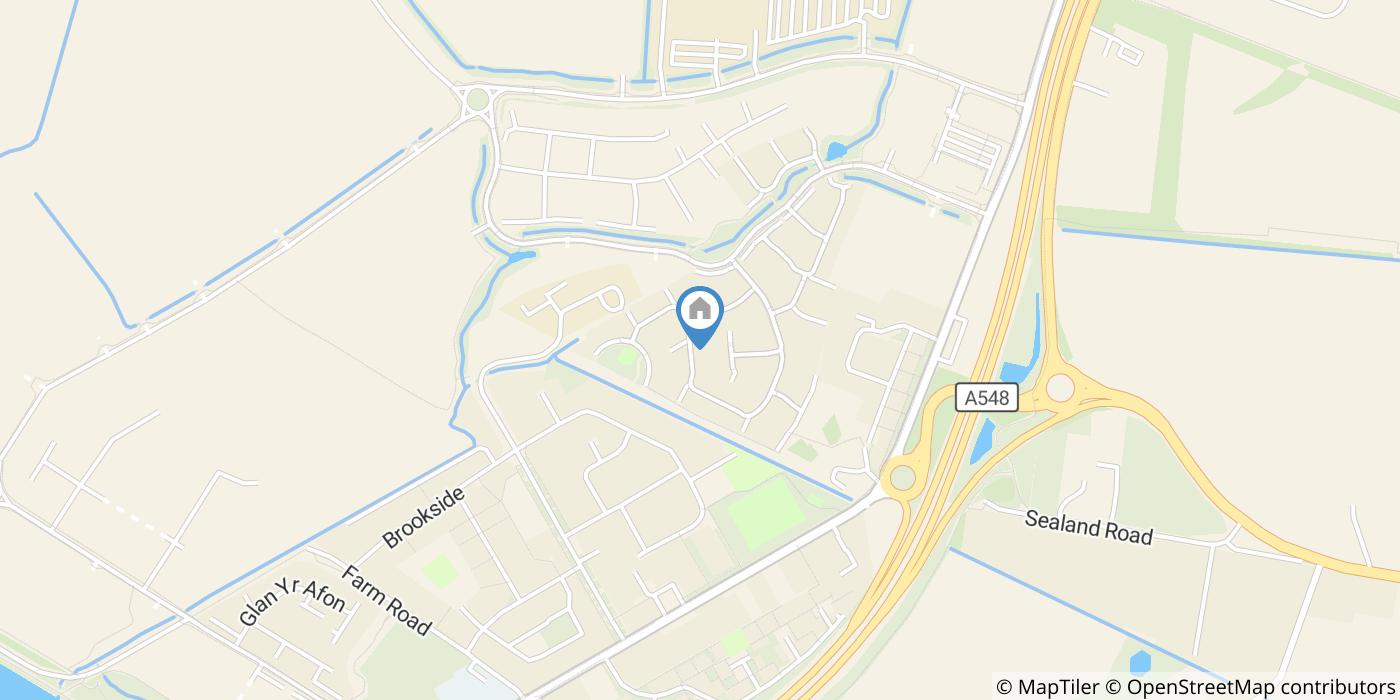 3 Bed Semi-Detached House, Leopard Moth Road, CH5