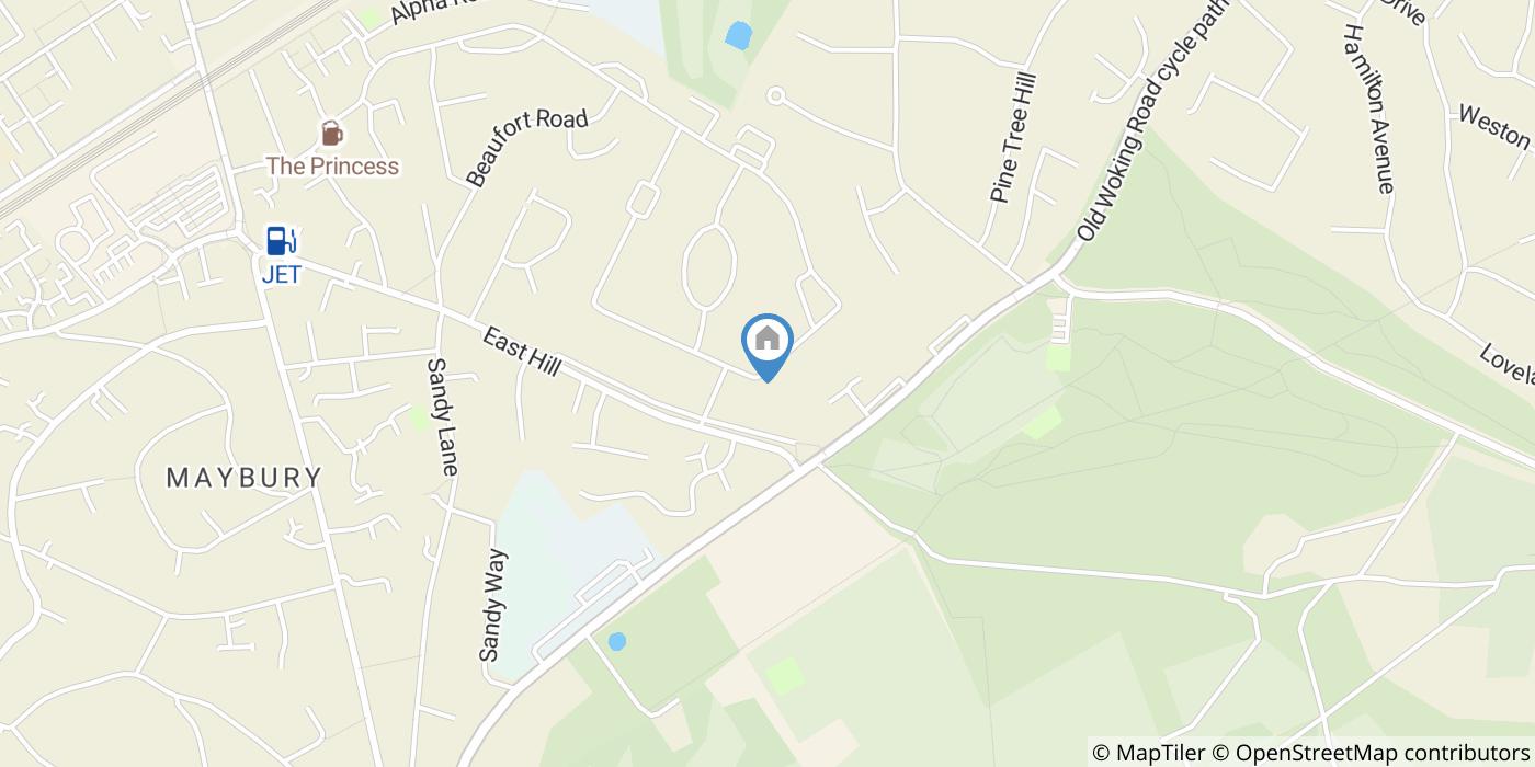 3 Bed Semi-Detached House, Balmoral Drive, GU22