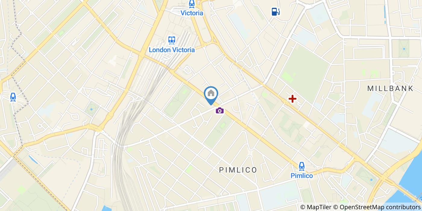 Studio Flat, Belgrave Road, SW1V