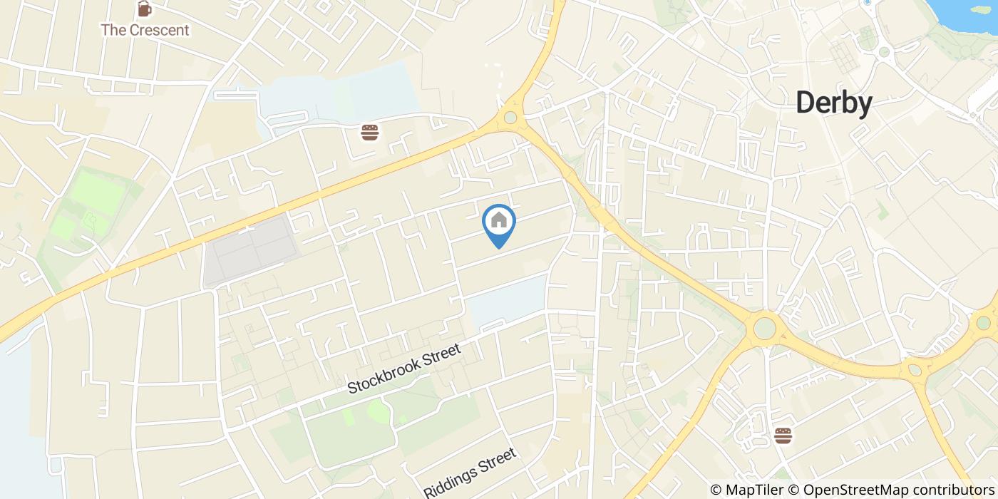 Room in a Shared House, King Alfred Street, DE22