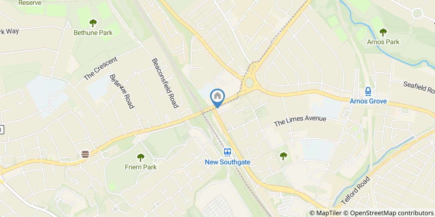 Studio Flat, Friern Barnet Road, N11