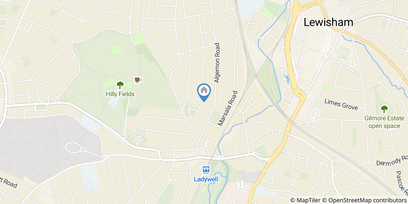 1 Bed Flat, Adelaide Ave, SE13