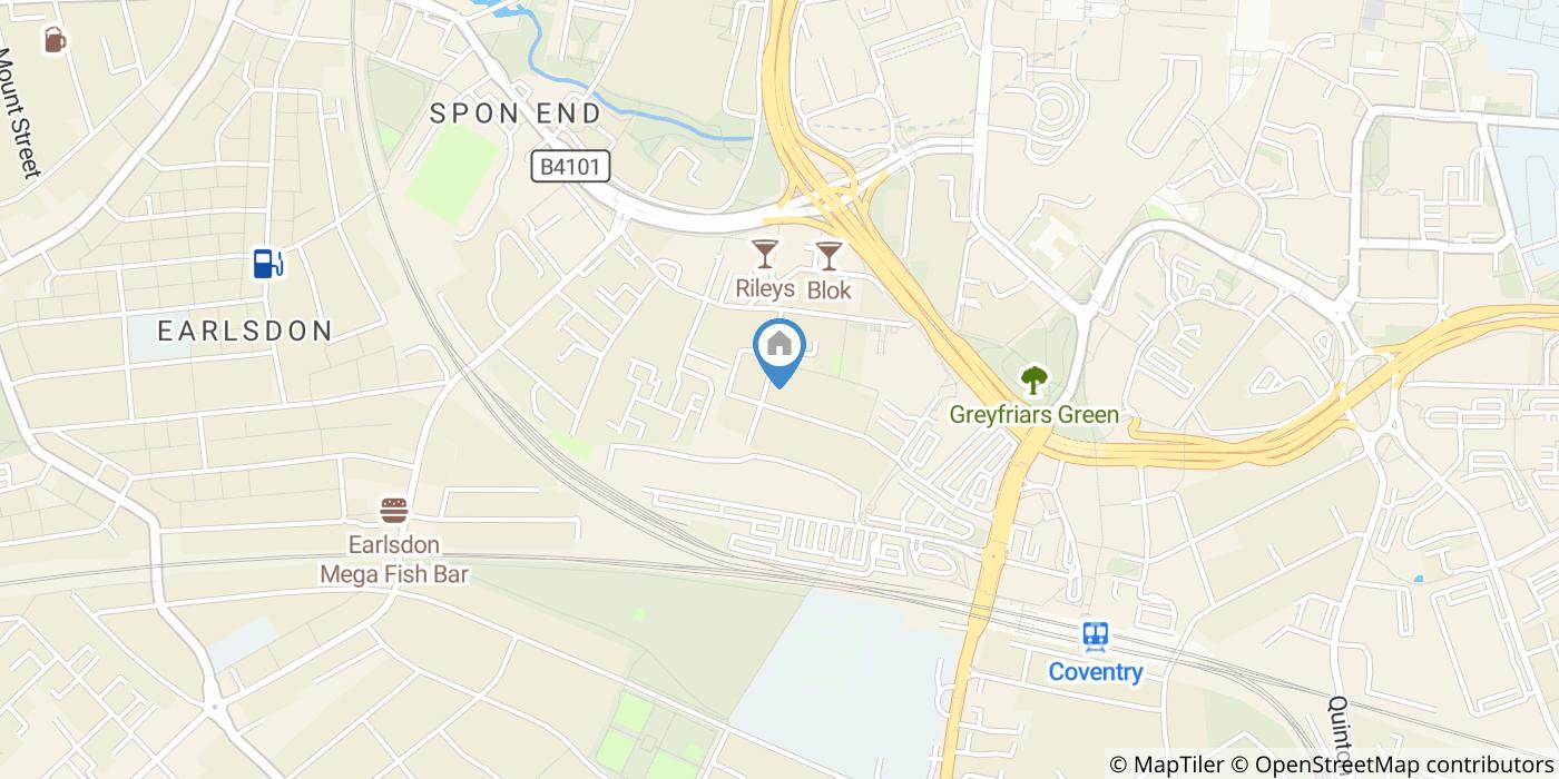 6 Bed Terraced House, Regent Street, CV1