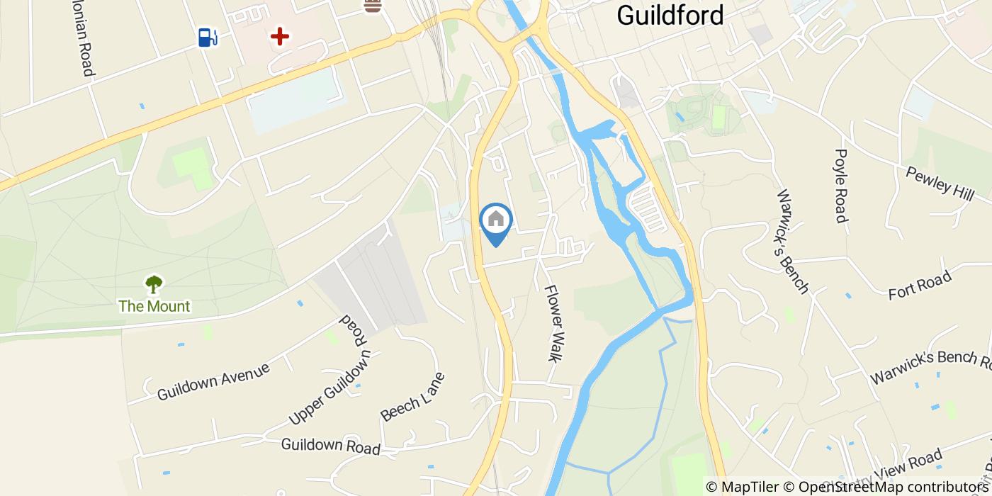 2 Bed Flat, Lawn Road, GU2