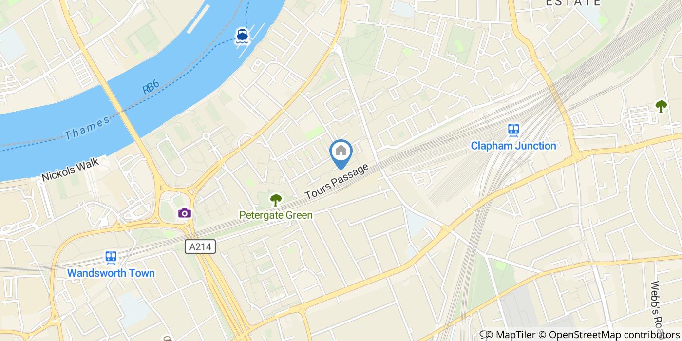 Studio Flat, Kennet Close, SW11