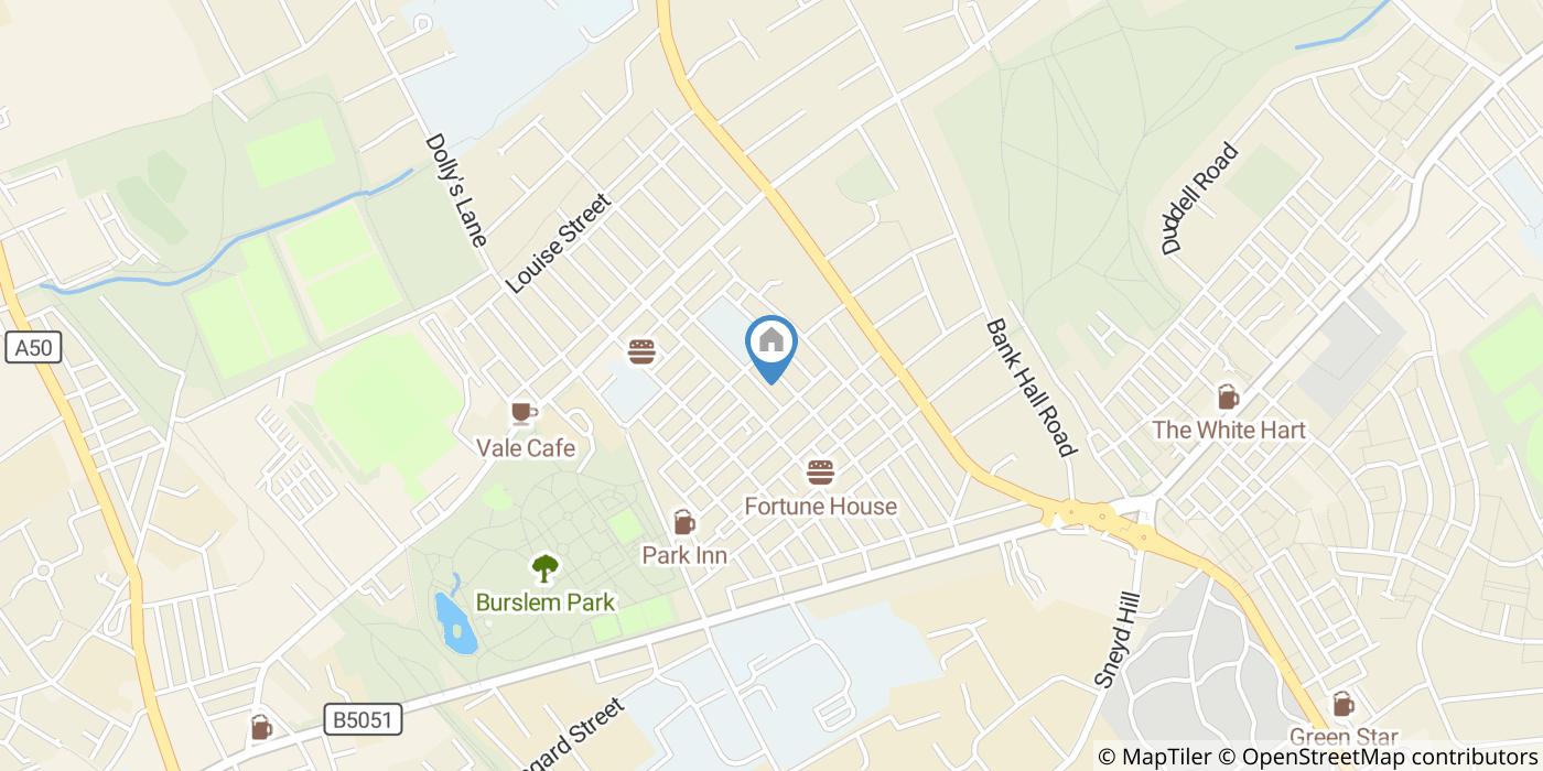 2 Bed Terraced House, Stoke On Trent, ST6