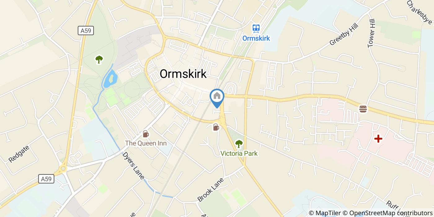 Room in a Shared House, St. Helens Road, L39