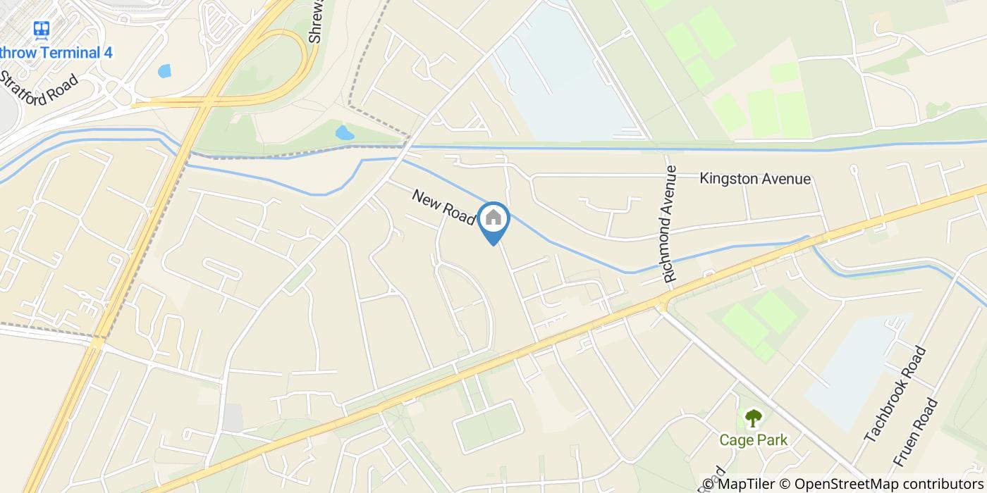 Room in a Shared House, New Road, TW14