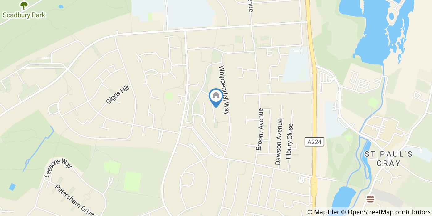 Studio Flat, Shoreham Road, BR5