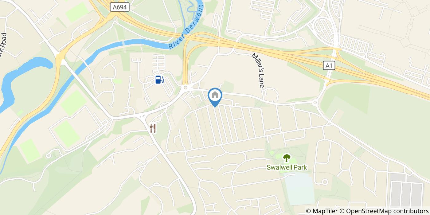 Swalwell, Newcastle Upon Tyne - 1 Bed Flat, Napier Road, NE16 - To Rent ...