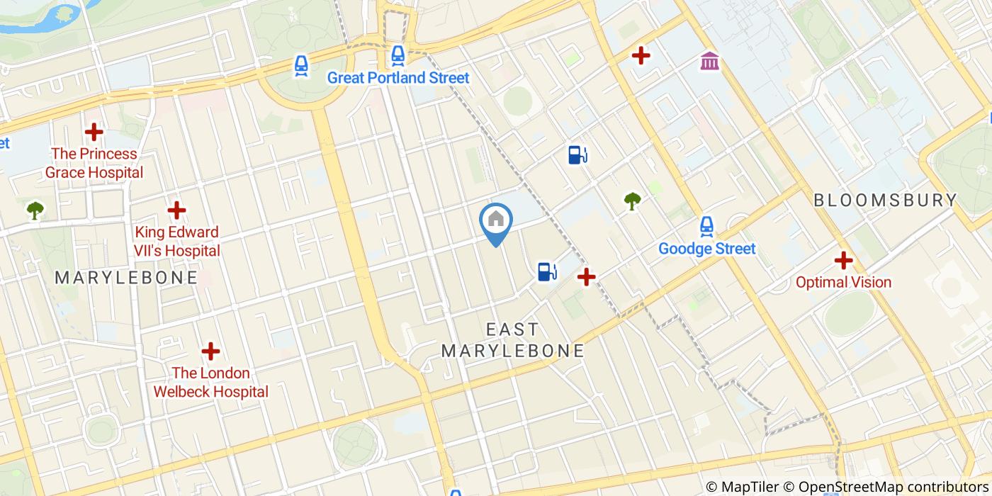 Room in a Shared Flat, Minehead House, W1W