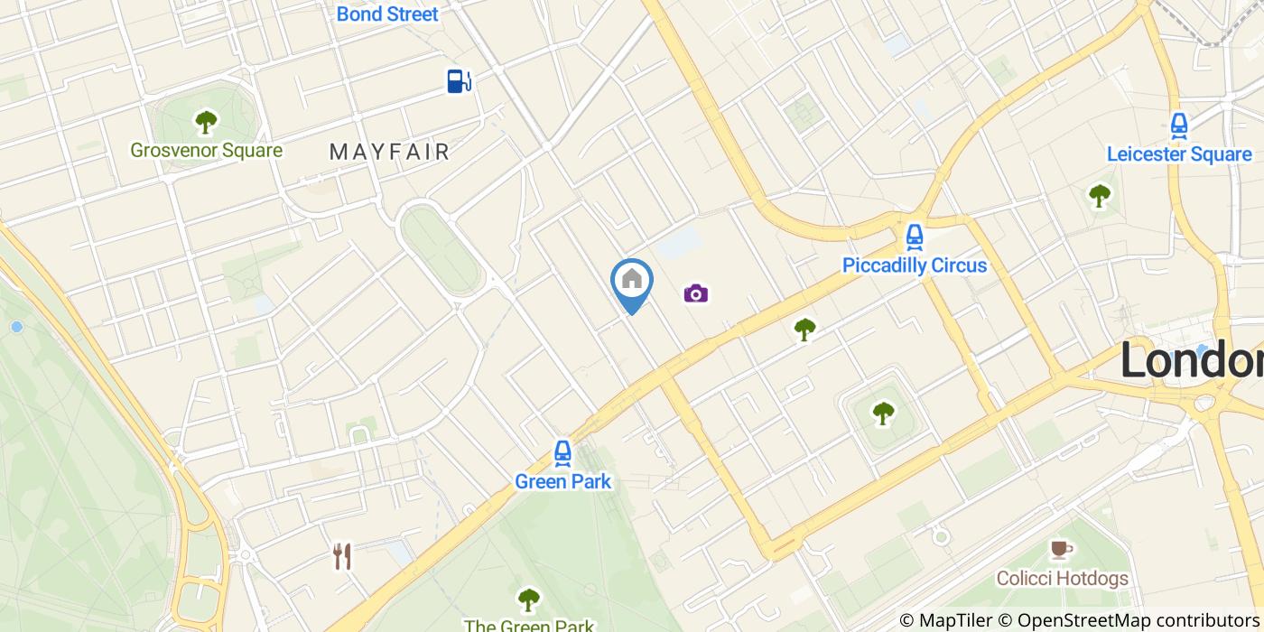 Room in a Shared Flat, Stafford Street, W1S