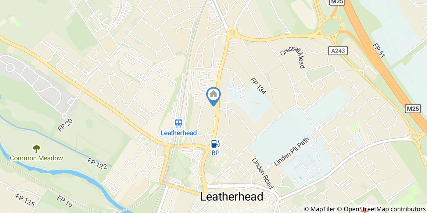 1 Bed Flat, Leatherhead, KT22