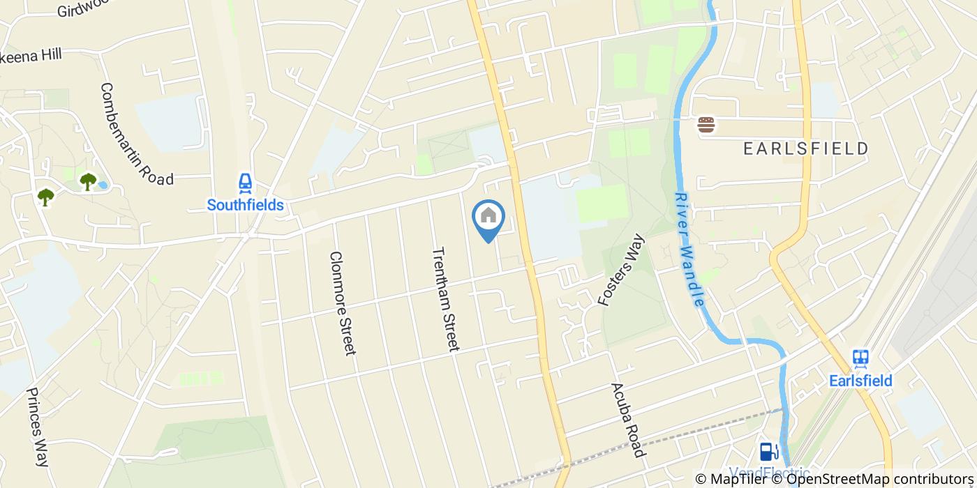 Room in a Shared Flat, Hanford Close, SW18